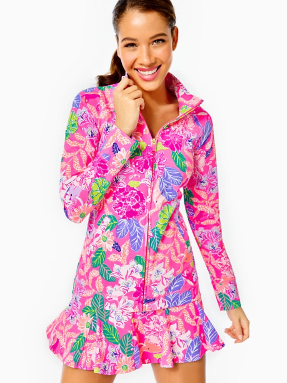 Lilly Pulitzer Luxletic Brittana Jacket!
